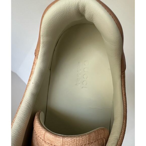 Gucci Women’s GG Supreme Ace Tonal Web Sneakers 9.5 US (39.5 Euro) 812026 NIB - Picture 9 of 15